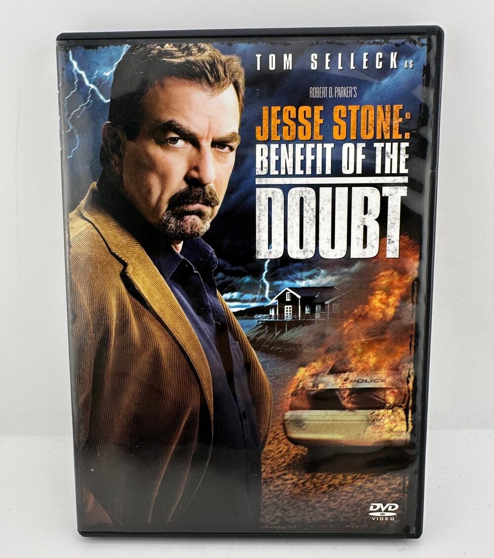 Jesse Stone Benefit of the Doubt DVD Tom Selleck 2012 Crime Mystery Movie